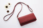 Ladies Simple Pu Leather Shoulder Bag , Oem Slung Fashion Long Wallet supplier